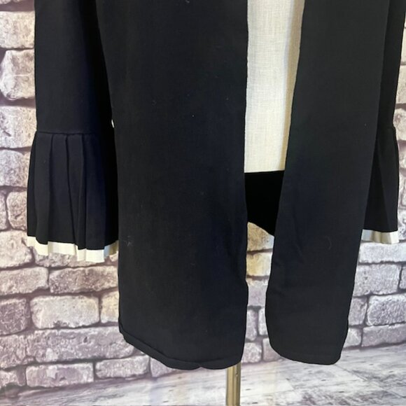 Charter Club Black & White No Close Cardigan Sweater Size 1X - Picture 3 of 9